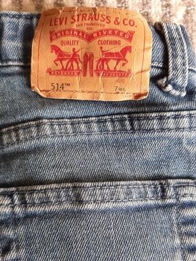 Levi's 514 Slim Straight Men's Jeans in Light Blue Denim